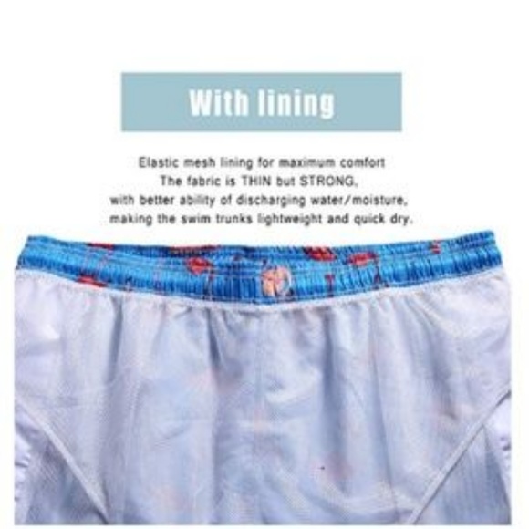 NEW!! Men's "Beach Day" Swim Shorts - Picture 7 of 7